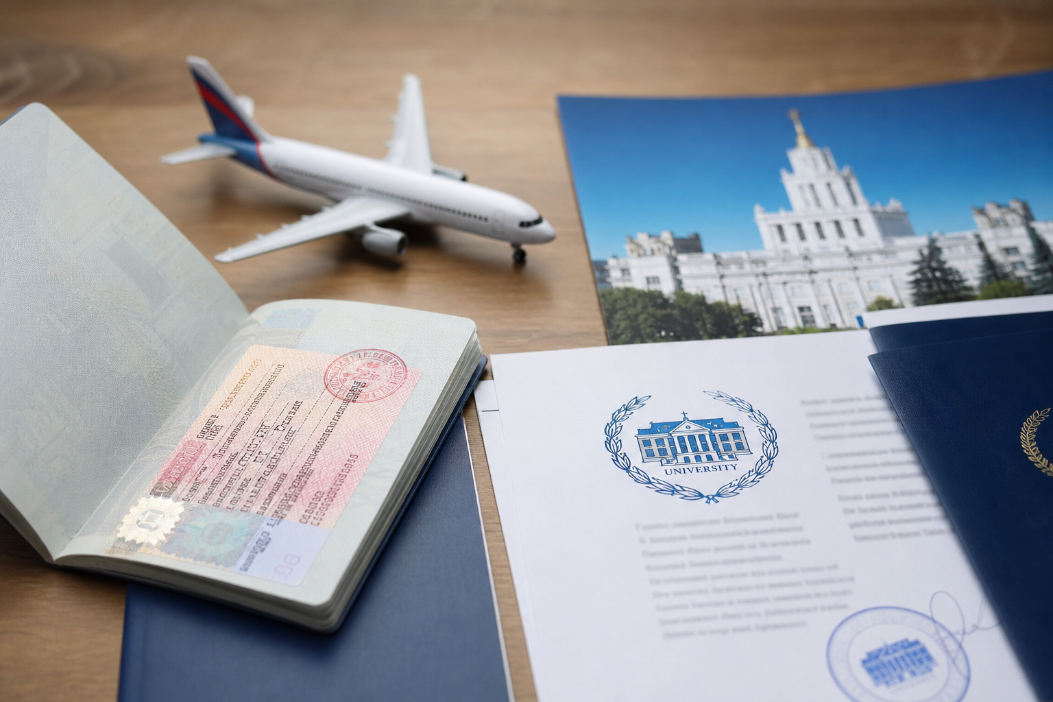 Steps to obtain a study visa in Russia